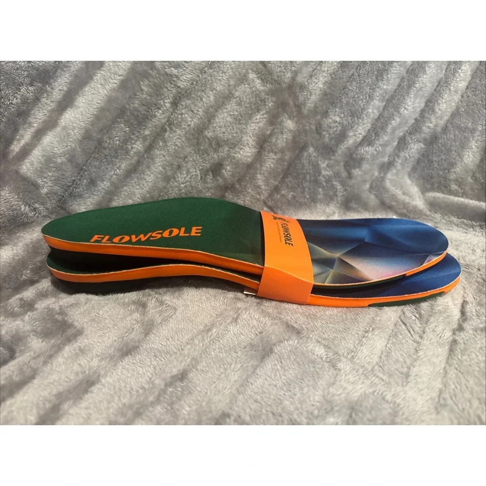 Flowsole Foot Pain Relief Insole Men's Medium‎ 7-8 Extra Support for Men Women